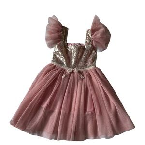 Custom Light Pink Girl Dress